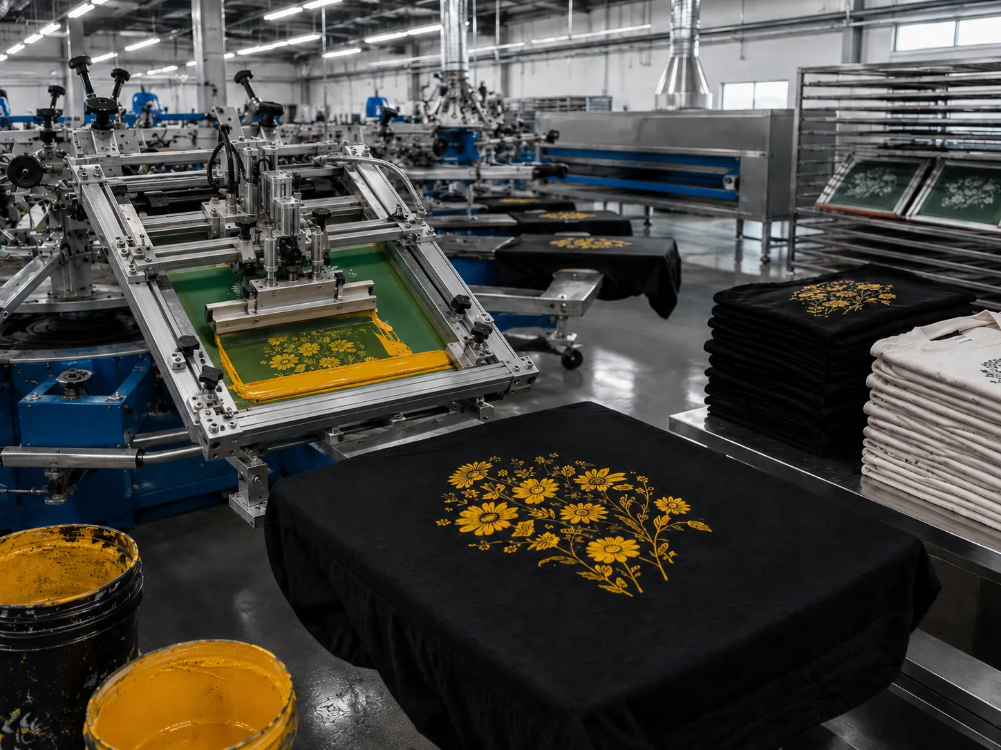 งานซิลค์สกรีน (Silk Screen)